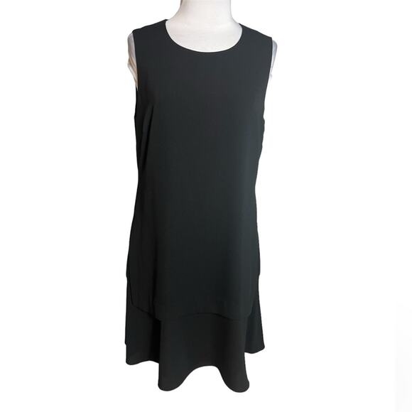 Kobi Halperin Astra Tiered A-Line Dress black Sz M - Picture 4 of 10